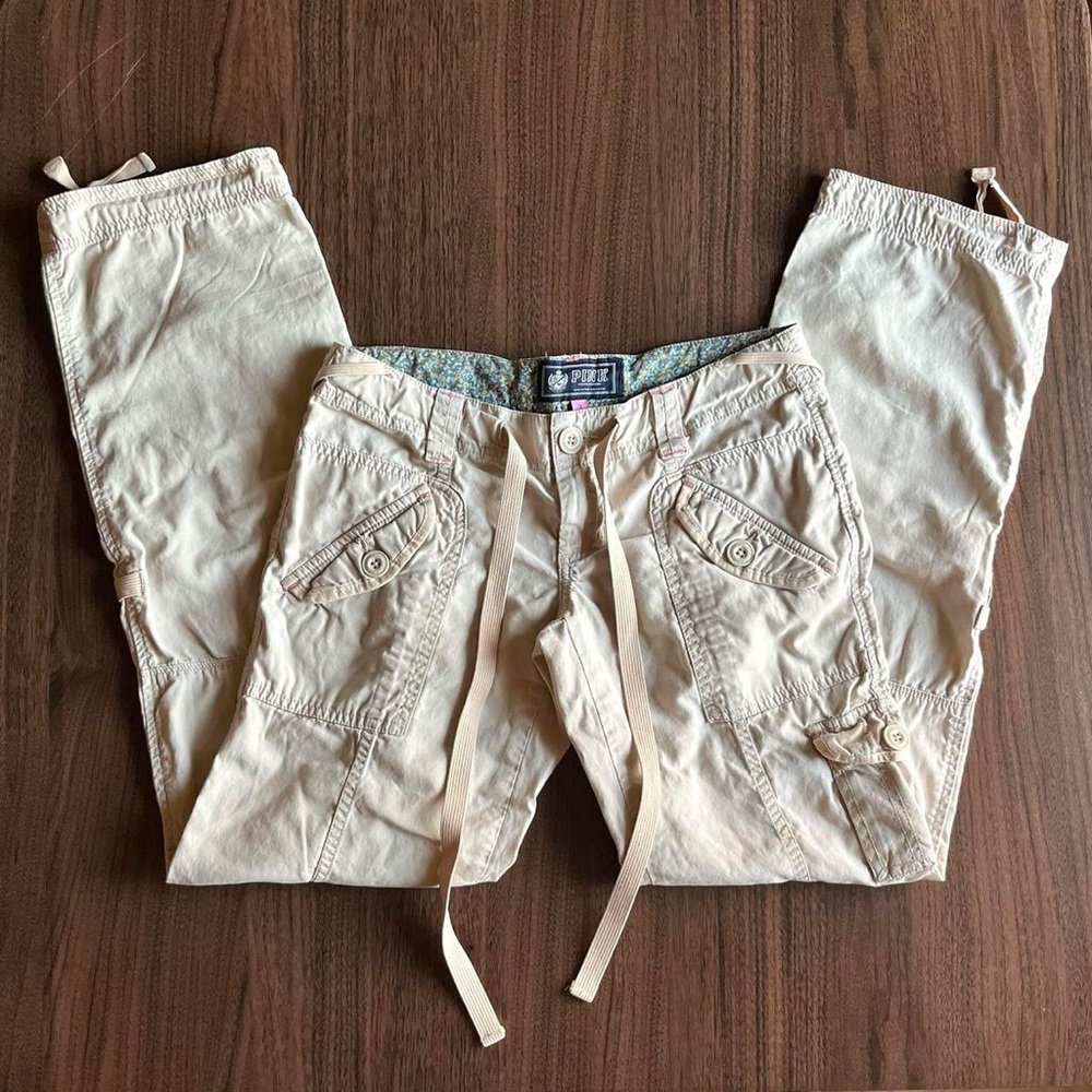 vintage victorias secret PINK cargo pants